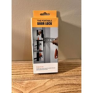 Portable Travel Security Safety Door Lock Hotel Room Intrusion Prevention Buckle